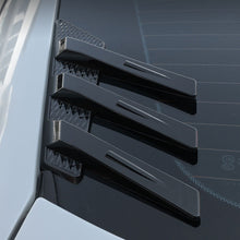 Load image into Gallery viewer, Universal 2Pcs Car Rear Windshield Side Spoiler Rear Wing Trim Side Vents Decoration General Window Louvers Exterior Decorative
