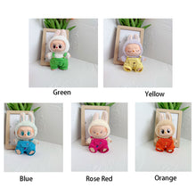 Load image into Gallery viewer, Miniature Colorful Overall Suit for 17cm Labubu Dolls Cute DIY Doll Clothes Fashion Accessories Lovely Outfit Gifts for Girls Friends

