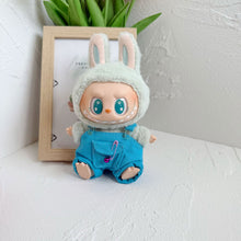 Load image into Gallery viewer, Miniature Colorful Overall Suit for 17cm Labubu Dolls Cute DIY Doll Clothes Fashion Accessories Lovely Outfit Gifts for Girls Friends
