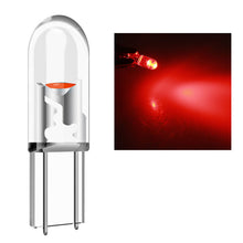 Load image into Gallery viewer, 10Pcs Transparent T5 LED W3W COB Led Bulb Car Instrument Indicator Light Reading Lamp Auto Interior Dashboard Warming Lamp
