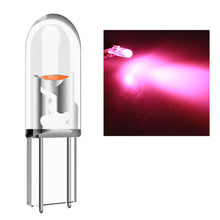 Load image into Gallery viewer, 10Pcs Transparent T5 LED W3W COB Led Bulb Car Instrument Indicator Light Reading Lamp Auto Interior Dashboard Warming Lamp
