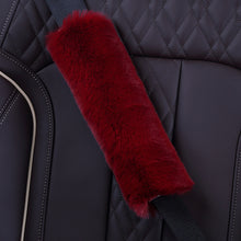 Load image into Gallery viewer, 1PC Car Seat Belt Cover Seatbelt Shoulder Plush Warmer Pad Comfortable Driving Seat Belt Vehicle Accessories
