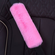 Load image into Gallery viewer, 1PC Car Seat Belt Cover Seatbelt Shoulder Plush Warmer Pad Comfortable Driving Seat Belt Vehicle Accessories
