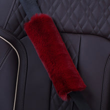 Load image into Gallery viewer, 1PC Car Seat Belt Cover Seatbelt Shoulder Plush Warmer Pad Comfortable Driving Seat Belt Vehicle Accessories
