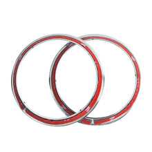 Load image into Gallery viewer, 2Pcs Car Air A/C Vent Ring Cover Trim Frame Sticker Accessories for Nissan Micra March K13 2011 - 2017
