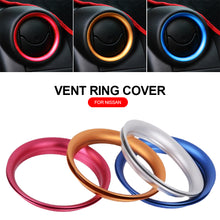 Load image into Gallery viewer, 2Pcs Car Air A/C Vent Ring Cover Trim Frame Sticker Accessories for Nissan Micra March K13 2011 - 2017
