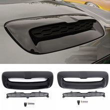 Load image into Gallery viewer, 2Pcs/Set Car Engine Air Outlet Cover Trim Front Engine Hood Vent Trim Perfect Match for Mini Cooper S R55 R56 R57 R58 07-14
