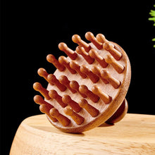 Load image into Gallery viewer, Multi-Functional Sandalwood Scalp Massage Comb Therapy Massage Comb Head Hair Comb Body Beautify Massage Care Comb
