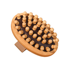 Load image into Gallery viewer, Multi-Functional Body Anti Cellulite Cushion Meridian Brush Wooden Spa Air Cushion Massage Comb Scalp Body Massage Brush
