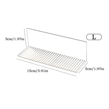 Load image into Gallery viewer, 10/15cm Self-Adhesive Transparent Acrylic Wall Mounted Display Storage Rack DIY Toy Stand
