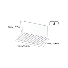 Load image into Gallery viewer, 10/15cm Self-Adhesive Transparent Acrylic Wall Mounted Display Storage Rack DIY Toy Stand
