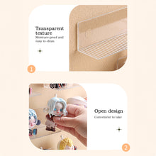 Load image into Gallery viewer, 10/15cm Self-Adhesive Transparent Acrylic Wall Mounted Display Storage Rack DIY Toy Stand
