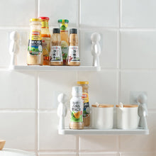 Load image into Gallery viewer, Creative Storage Rack No Drilling Funny Storage Board Self-Adhesive Wall-Mounted Organizer Toilet Bathroom Cosmetics Storage Rack
