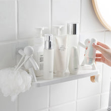 Load image into Gallery viewer, Creative Storage Rack No Drilling Funny Storage Board Self-Adhesive Wall-Mounted Organizer Toilet Bathroom Cosmetics Storage Rack
