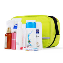 Load image into Gallery viewer, Multi-Layer Foldable Hanging Toiletry Bag eco-friendly nylon Cosmetic Organizer Waterproof for Bathroom Storage Camping Travel Use
