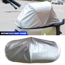 Load image into Gallery viewer, Motorcycle Folding Seat Cushion Cover Thermal Insulation Sun Protection Seat Cover Sun Shade Waterproof
