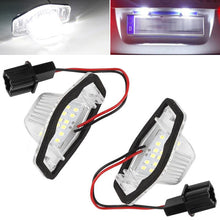 Load image into Gallery viewer, Car LED Number License Plate Error Free for Honda Crv 1995-2015 Fit Jazz Crosstour Odyssey Stream Freed Logo Insight HRV FRV
