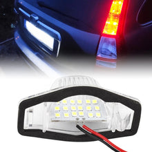 Load image into Gallery viewer, Car LED Number License Plate Error Free for Honda Crv 1995-2015 Fit Jazz Crosstour Odyssey Stream Freed Logo Insight HRV FRV
