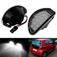 Load image into Gallery viewer, 1/2Pcs Car LED License Number Plate Light LED Number Plate Lamp White For 2005–2014 Toyota Aygo
