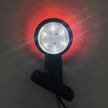 Load image into Gallery viewer, 2Pcs DC 10-30V Car Truck Side Marker Lights Indicator Light Warning Signal Lamp Rear Tail White Red for Trailer Bus
