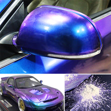 Load image into Gallery viewer, 10g Car Chameleon Pigment Powder Color Changing Pigment Car Decoration Pearlescent Pigment Powder Cosmetic Eye Shadow Nail
