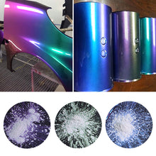 Load image into Gallery viewer, 10g Car Chameleon Pigment Powder Color Changing Pigment Car Decoration Pearlescent Pigment Powder Cosmetic Eye Shadow Nail

