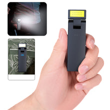 Load image into Gallery viewer, Magnetic Work Light Rechargeable COB Flashlight Suitable for Night Work Emergency Lamp Night Light Small Car Lamp
