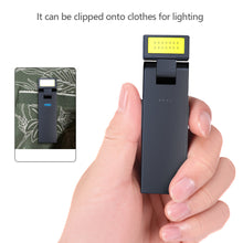 Load image into Gallery viewer, Magnetic Work Light Rechargeable COB Flashlight Suitable for Night Work Emergency Lamp Night Light Small Car Lamp
