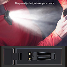 Load image into Gallery viewer, Magnetic Work Light Rechargeable COB Flashlight Suitable for Night Work Emergency Lamp Night Light Small Car Lamp
