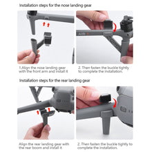 Load image into Gallery viewer, Height Increasing Tripod suitable for DJI AIR 3S MAVIC AIR3 Fixed Bracket Extended Landing Gear Accessories

