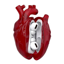 Load image into Gallery viewer, Cool Heart Earphone Case For Airpodspro1/2 Airpods 4 3 Case 3D Liquid Silica Gel Earphone Cover Decoration Anti Fall
