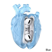 Load image into Gallery viewer, Cool Heart Earphone Case For Airpodspro1/2 Airpods 4 3 Case 3D Liquid Silica Gel Earphone Cover Decoration Anti Fall
