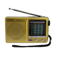 Load image into Gallery viewer, Outdoor Radio SW/AM/FM Stereo Digital Radio Battery Operated Telescopic Antenna Full Band Radio Receiver with Speaker 3.5mm Jack
