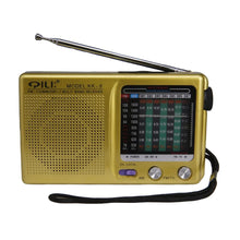 Load image into Gallery viewer, Outdoor Radio SW/AM/FM Stereo Digital Radio Battery Operated Telescopic Antenna Full Band Radio Receiver with Speaker 3.5mm Jack
