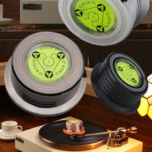 Load image into Gallery viewer, 60hz for LP Recording Stabilizer Universal Vinyl Record Turntable Aluminum Player With Level Stabilizer Clamp Alloy Weight
