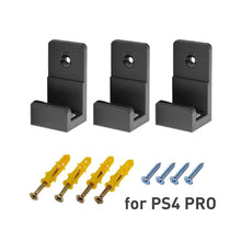 Load image into Gallery viewer, Wall Mount Holder For PS4 Console Bracket For PlayStation 4 Storage Stand Host Rack Hook Base For PS4 Pro/Slim Accessories
