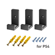 Load image into Gallery viewer, Wall Mount Holder For PS4 Console Bracket For PlayStation 4 Storage Stand Host Rack Hook Base For PS4 Pro/Slim Accessories
