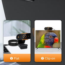 Load image into Gallery viewer, 4K-480P HD Webcam Camera Auto Focus Webcam CMOS USB Computer PC Camera with Mic for Video Calling Network Teaching Office Meeting
