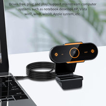 Load image into Gallery viewer, 4K-480P HD Webcam Camera Auto Focus Webcam CMOS USB Computer PC Camera with Mic for Video Calling Network Teaching Office Meeting

