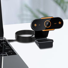 Load image into Gallery viewer, 4K-480P HD Webcam Camera Auto Focus Webcam CMOS USB Computer PC Camera with Mic for Video Calling Network Teaching Office Meeting

