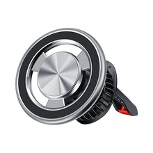 Load image into Gallery viewer, Snap-On Car Mobile Phone Stand Multi-Functional Ventilation Outlet Circular Magnetic Attraction Stand Automotive Interior Products

