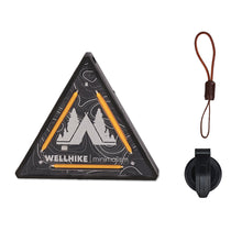 Load image into Gallery viewer, Outdoor Camping Triangular Light Tent Atmosphere Decorative Lamp Multi-Functional Night Cycling Bag Hanging Warning Light
