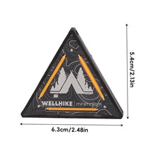 Load image into Gallery viewer, Outdoor Camping Triangular Light Tent Atmosphere Decorative Lamp Multi-Functional Night Cycling Bag Hanging Warning Light
