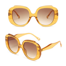Load image into Gallery viewer, HD Fashionable Sunglasses Large Frame Gradient UV Protection Sunglasses For Driving And Cycling
