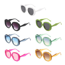 Load image into Gallery viewer, HD Fashionable Sunglasses Large Frame Gradient UV Protection Sunglasses For Driving And Cycling
