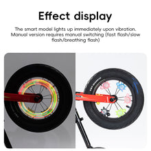 Load image into Gallery viewer, Children's Bicycle Little Turtle Warning Light Multi-Functional Colorful Long-Lasting Intelligent Sensor Night Riding Spoke Light Seat Taillight
