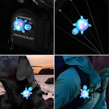 Load image into Gallery viewer, Children's Bicycle Little Turtle Warning Light Multi-Functional Colorful Long-Lasting Intelligent Sensor Night Riding Spoke Light Seat Taillight
