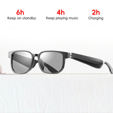 Load image into Gallery viewer, AI Smart Bluetooth Audio Glasses Outdoor Sports Call Navigation Ultraviolet-Proof Sunglasses
