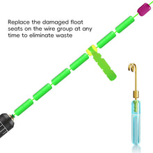 Load image into Gallery viewer, 10PCS Detachable Sliding Float Seat Copper Head Quick-Rotating Float Seat Anti-Winding Fishing Group Accessories
