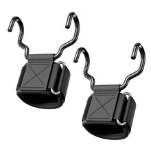 Load image into Gallery viewer, 2PCS Upgraded Strength Training Assistance Hooks With Wrist Guards Wear-Resistant Anti-Slip Grip Strength Hooks Fitness Equipment
